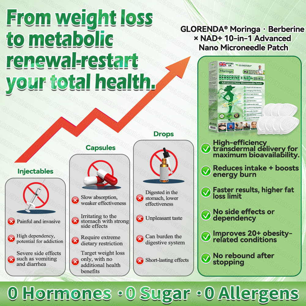 🇬🇧𝑶𝙛𝙛𝒊𝒄𝒊𝒂𝒍 𝑺𝒕𝒐𝒓𝒆  |🔔 𝗚𝗟𝑶𝗥𝗘𝐍𝐃𝑨® 𝙈𝒐𝒓𝒊𝒏𝒈𝗮 · 𝘽𝗲𝗿𝗯𝐞𝐫𝐢𝐧𝙚 × 𝗡𝑨𝑫+ 𝟏𝟎-𝙞𝙣-1 𝑨𝒅𝒗𝒂𝒏𝒄𝒆𝐝 𝗡𝐚𝐧𝙤 𝙈𝙞𝙘𝙧𝙤𝙣𝒆𝒆𝒅𝒍𝐞 𝐏𝐚𝐭𝐜𝐡(𝐉𝐮𝐬𝐭 𝐨𝐧𝐜𝐞 𝐚 𝐝𝐚𝐲, 𝐯𝐢𝐬𝐢𝐛𝐥𝐞 𝐜𝐡𝐚𝐧𝐠𝐞𝐬 𝐢𝐧 𝟕 𝐝𝐚𝐲𝐬） ✅ 𝐅𝐨𝐫 𝐨𝐛𝐞𝐬𝐢𝐭𝐲, 🅛🅞🅞🅢🅔 🅢🅚🅘🅝,𝐝𝐢𝐚𝐛𝐞𝐭𝙚𝙨, 𝐬𝐥𝐞𝒆𝒑 𝐚𝐩𝐧𝐞𝐚, 𝐣𝐨𝐢𝐧𝐭 𝐢𝐬𝐬𝐮𝙚𝙨, 𝐚𝐧𝐝 𝐦𝐨𝐫𝐞