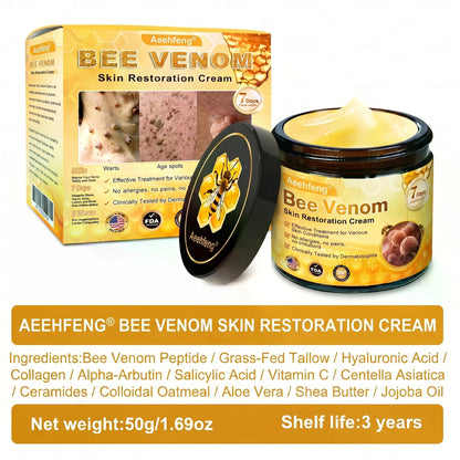 🔥 LAST DAY 80% OFF🔥 Aeehfeng® Bee Venom Skin Restoration Cream